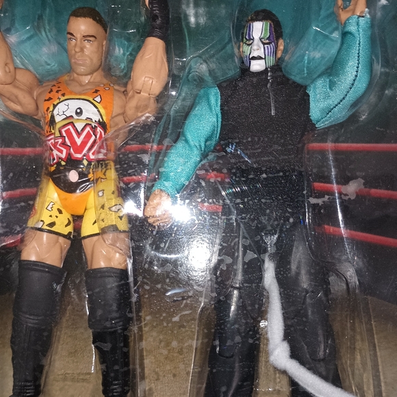 TNA Legends Of The Ring Rob Van Dam / Jeff Hardy 2 Pack - Picture 3 of 4